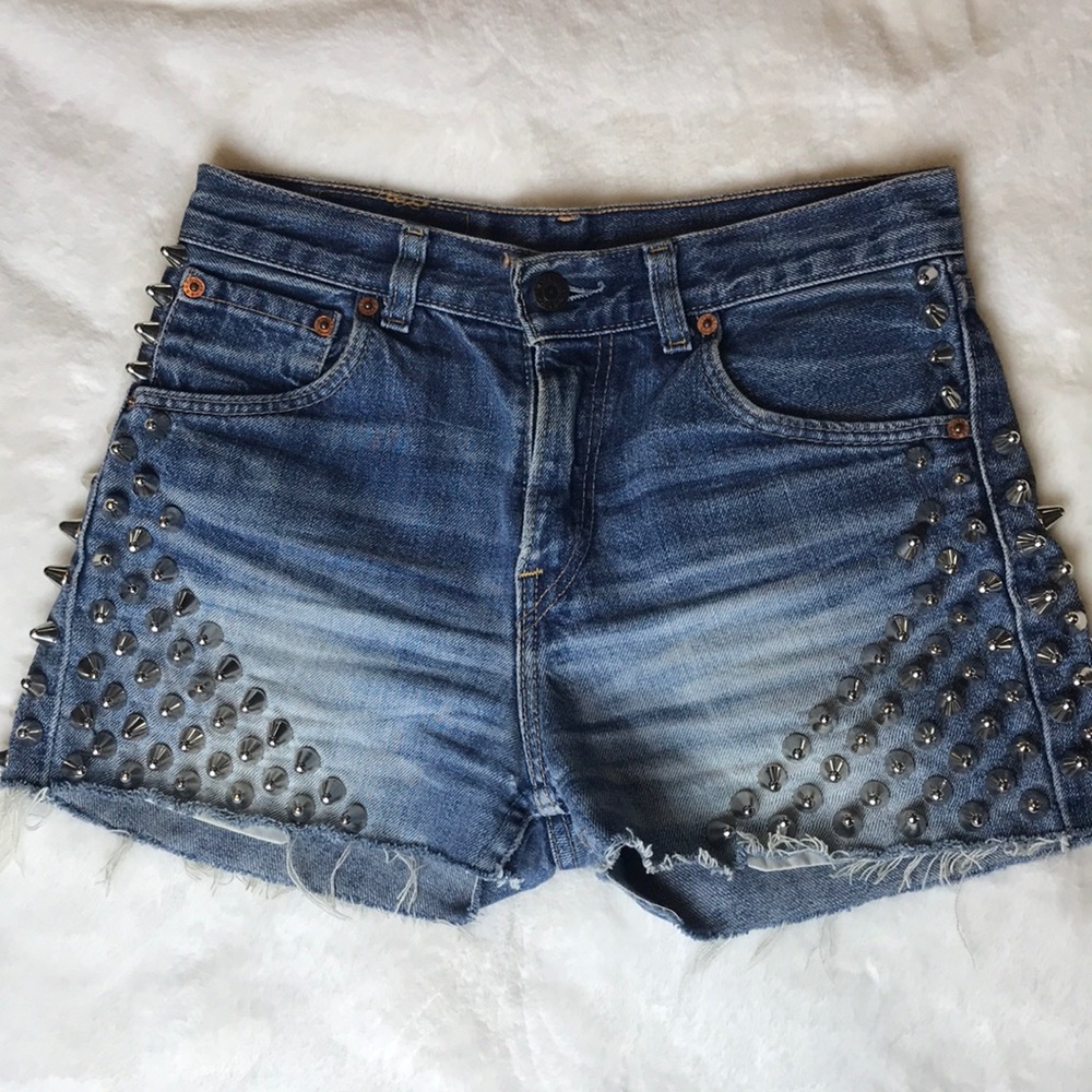 Levi's Rock and Roll Punk Jean Shorts 26